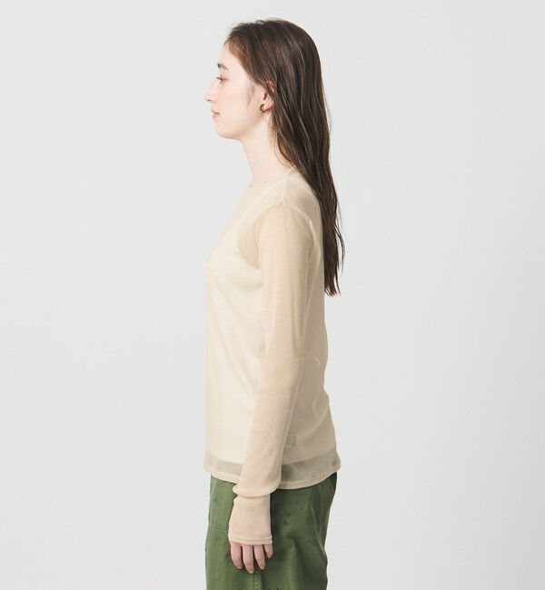 UNITED ARROWS「チュールジャージー グリッター カットソー」|Tシャツ・カットソー|