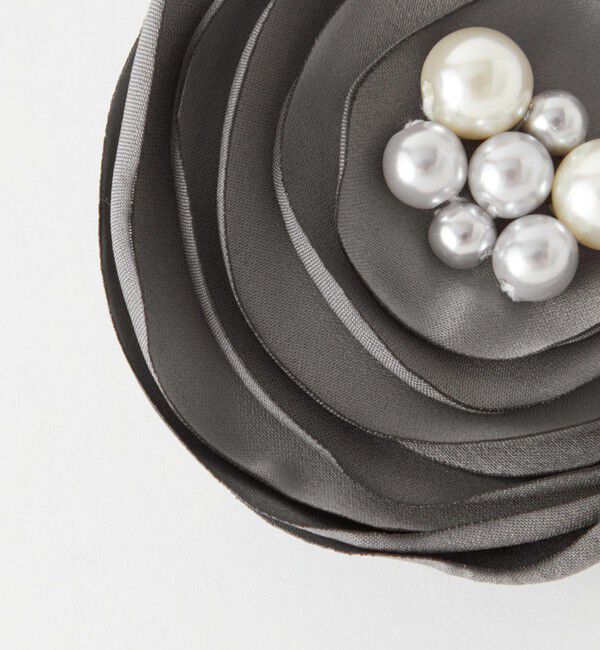 UNITED ARROWS green label relaxing「フラットフラワー コサージュ」|ブローチ・コサージュ|