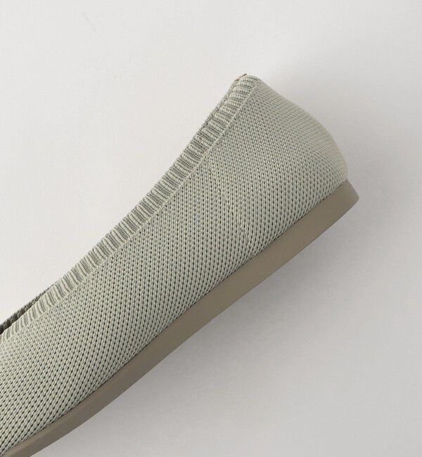UNITED ARROWS green label relaxing「ウェルネス ニット フラットシューズ -撥水・ウォッシャブル-」|ローファー|