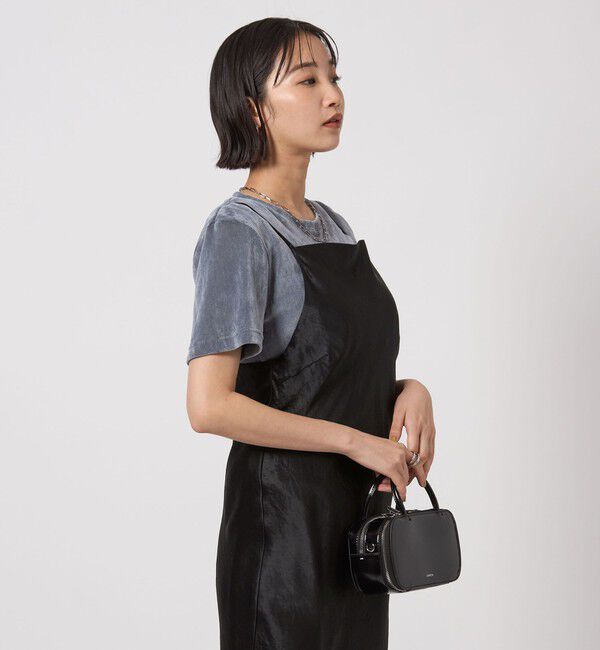 UNITED ARROWS green label relaxing「サテン キャミソール ワンピース」|ワンピース|