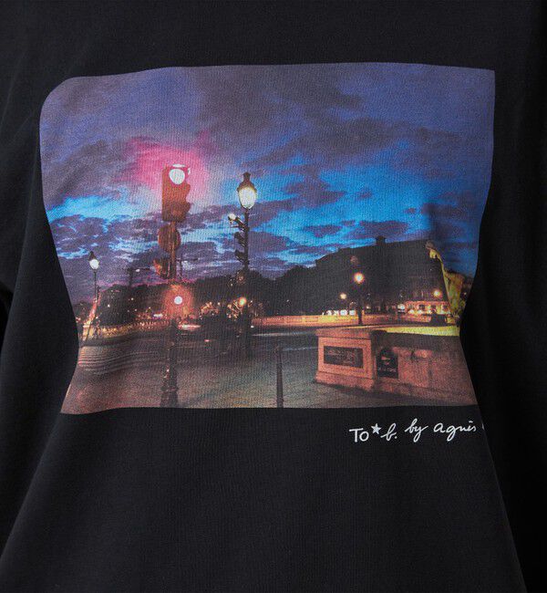 UNITED ARROWS green label relaxing「＜To b. by agnes b.コラボ＞フォト ショートスリーブ Tシャツ」|Tシャツ・カットソー|