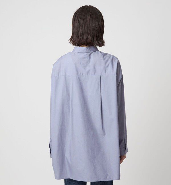 UNITED ARROWS green label relaxing「＜To b. by agnes b.コラボ＞エンブロイダリー オーバーサイズ シャツ」|シャツ・ブラウス|