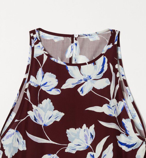 EMMEL REFINES「＜EMMEL REFINES＞EM ティアードギャザー フラワー ワンピース」|ワンピース|