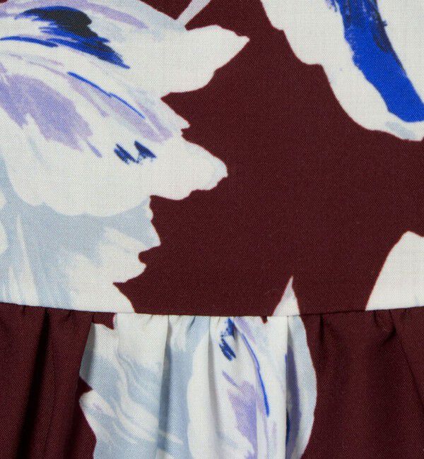 EMMEL REFINES「＜EMMEL REFINES＞EM ティアードギャザー フラワー ワンピース」|ワンピース|