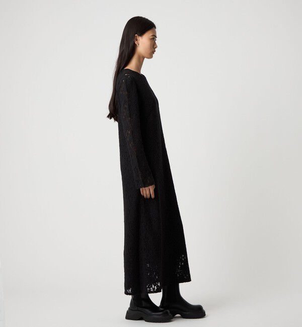 EMMEL REFINES「＜EMMEL REFINES＞EM レース ロング ワンピース」|ワンピース|