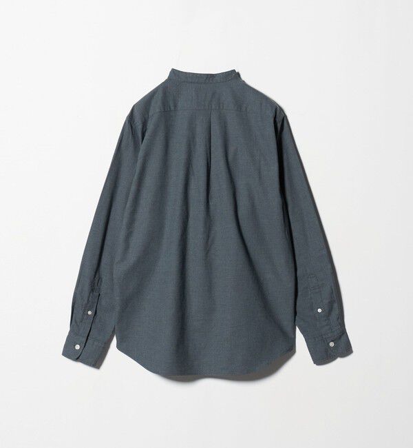 UNITED ARROWS green label relaxing「ナチュラルフィット  バンドカラー シャツ」|シャツ・ブラウス|