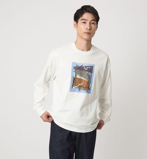 UNITED ARROWS green label relaxing「＜Phospho Graphica＞グラフィック ロングスリーブ Tシャツ」|Tシャツ・カットソー|その他1