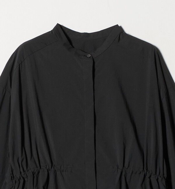 UNITED ARROWS green label relaxing「ウエスト ギャザー ハオリ ロングスリーブ シャツ」|シャツ・ブラウス|