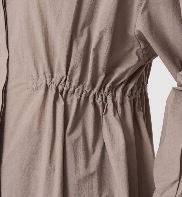 UNITED ARROWS green label relaxing「ウエスト ギャザー ハオリ ロングスリーブ シャツ」|シャツ・ブラウス|