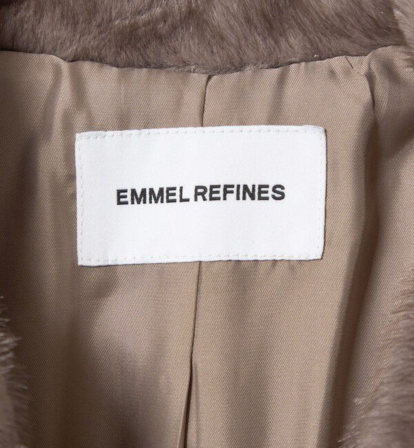 EMMEL REFINES「＜EMMEL REFINES＞EM フェイクファー ミディアム コート」|その他|