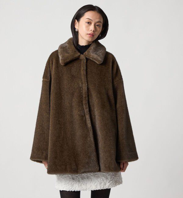 EMMEL REFINES「＜EMMEL REFINES＞EM フェイクファー ミディアム コート」|その他|
