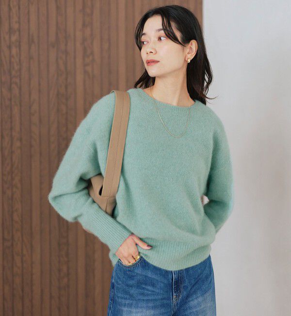 UNITED ARROWS green label relaxing「【結論シリーズ】ふれてヘアリーニット」|ニット・セーター|