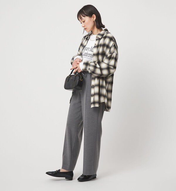 UNITED ARROWS green label relaxing「コットン ネル チェック シャツ」|シャツ・ブラウス|