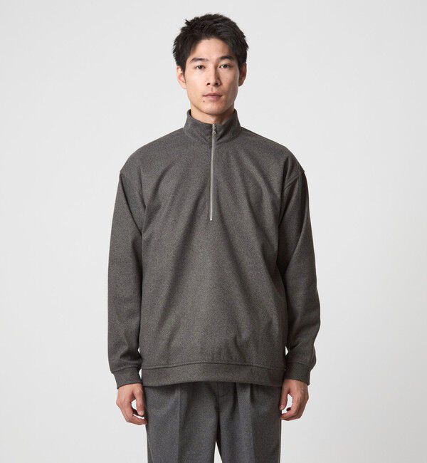 UNITED ARROWS green label relaxing「WONDER CLOTH ハーフジップ プルオーバー -ストレッチ-」|その他|