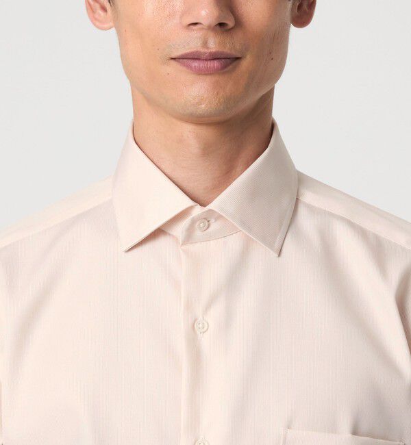 UNITED ARROWS green label relaxing「コットン ナローストライプ ワイドカラー ドレスシャツ -イージーアイロン-」|シャツ・ブラウス|