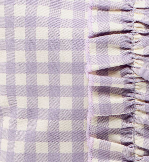 UNITED ARROWS green label relaxing「シューズバッグ（ギンガム） / キッズ」|トートバッグ|