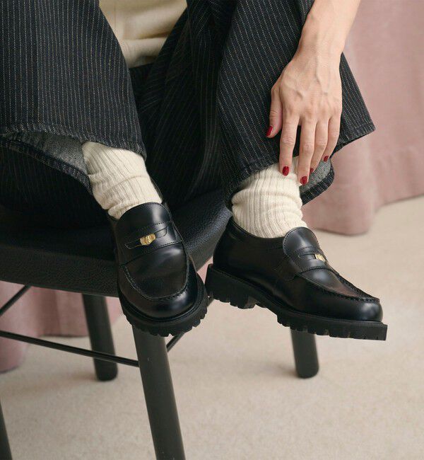 BEAUTY&YOUTH UNITED ARROWS「【別注】 ＜CAMINANDO＞レザー コインローファー」|ローファー|