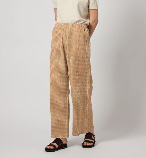 STEVEN ALAN「＜Steven Alan＞クレープ チェック イージーパンツ」|その他|