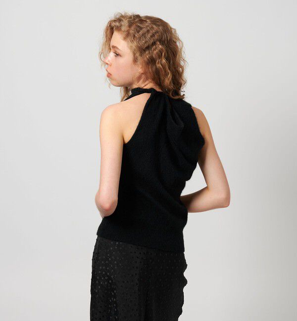 ATTISESSION「＜ATTISESSION＞ツイスト ショルダー ニットトップス」|ニット・セーター|