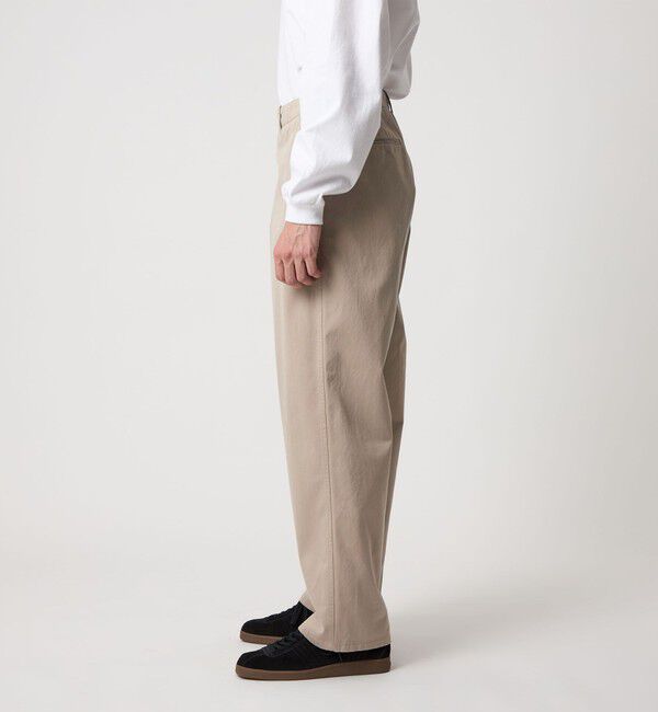 STEVEN ALAN「＜Steven Alan＞ ウエポン ニドム アーミー ノープリーツ トラウザーズ」|チノ|