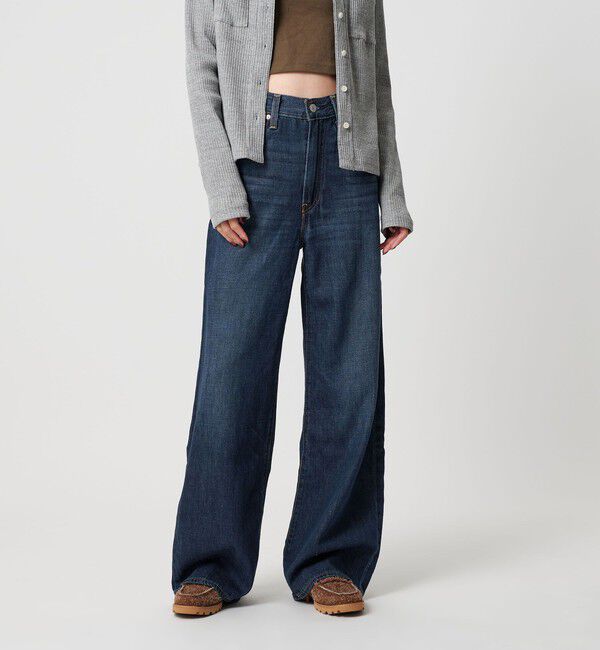 BEAUTY&YOUTH UNITED ARROWS「【国内EXCLUSIVE】＜Levi's＞RIBCAGE ワイドデニムパンツ」|デニム|