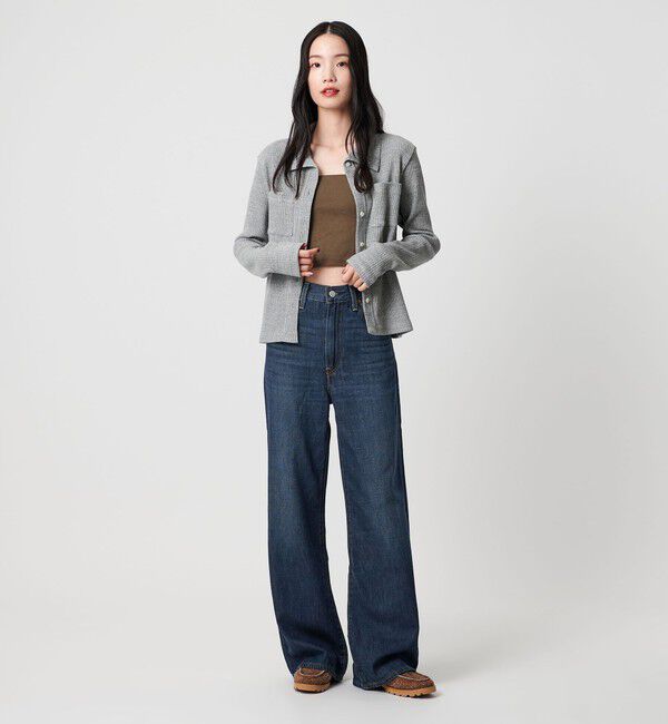 BEAUTY&YOUTH UNITED ARROWS「【国内EXCLUSIVE】＜Levi's＞RIBCAGE ワイドデニムパンツ」|デニム|