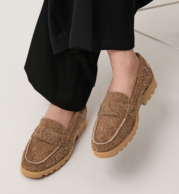 BEAUTY&YOUTH UNITED ARROWS「＜ARTESANOS＞スエード ローファー」|ローファー|MD.BROWN