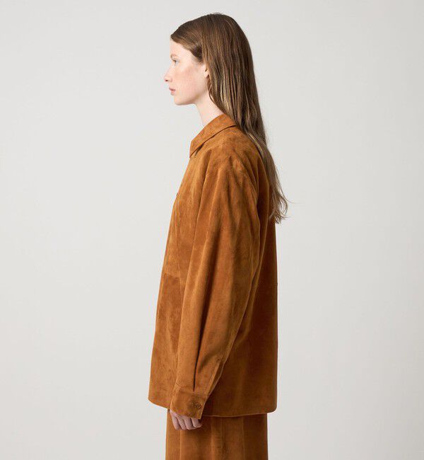 STEVEN ALAN「＜Steven Alan＞スエード シャツ」|シャツ・ブラウス|