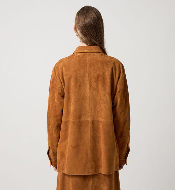 STEVEN ALAN「＜Steven Alan＞スエード シャツ」|シャツ・ブラウス|