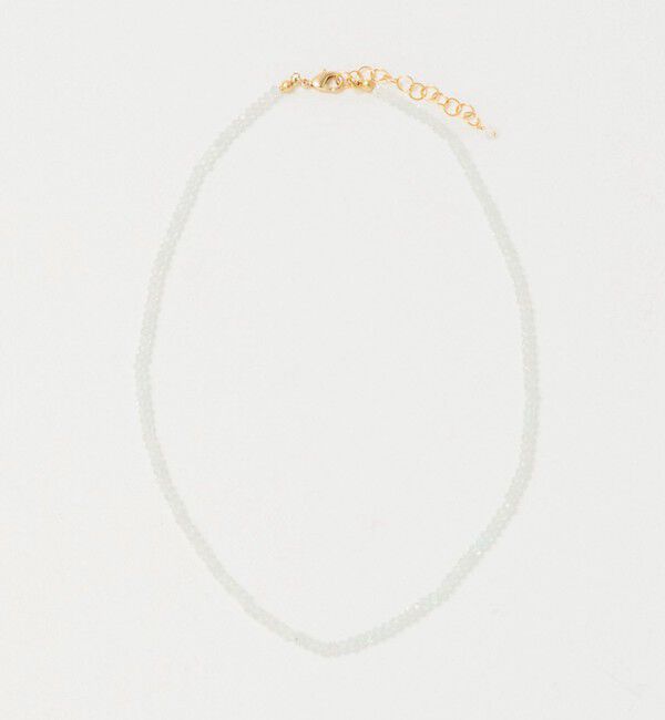 BEAUTY&YOUTH UNITED ARROWS「＜Causerie＞ストーン カット ショートネックレス」|ネックレス|