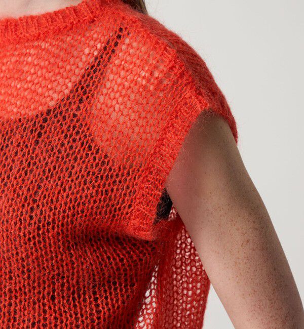 STEVEN ALAN「＜Steven Alan＞モヘヤ ミックス ニット ベスト」|ベスト・ジレ|