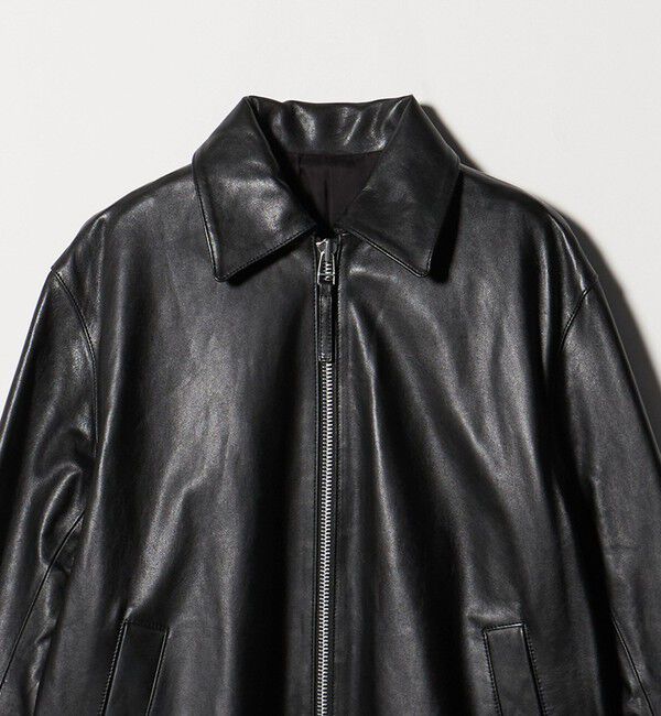 BEAUTY&YOUTH UNITED ARROWS「シープレザー フロントジップ ジャケット」|その他|