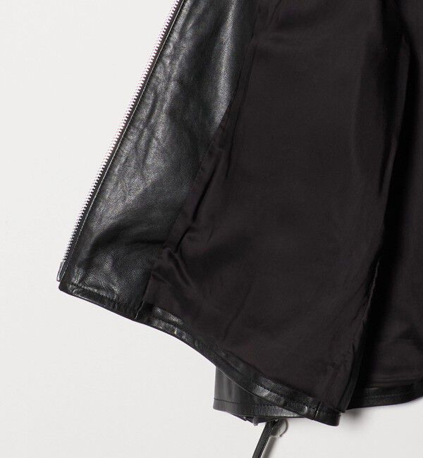 BEAUTY&YOUTH UNITED ARROWS「シープレザー フロントジップ ジャケット」|その他|