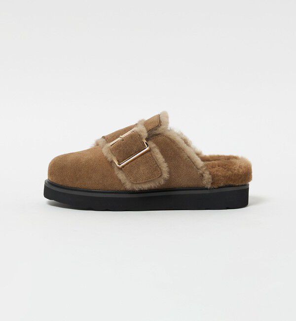 BEAUTY&YOUTH UNITED ARROWS「＜MOHI...＞スエード ビッグベルト ボストンサンダル」|サンダル|