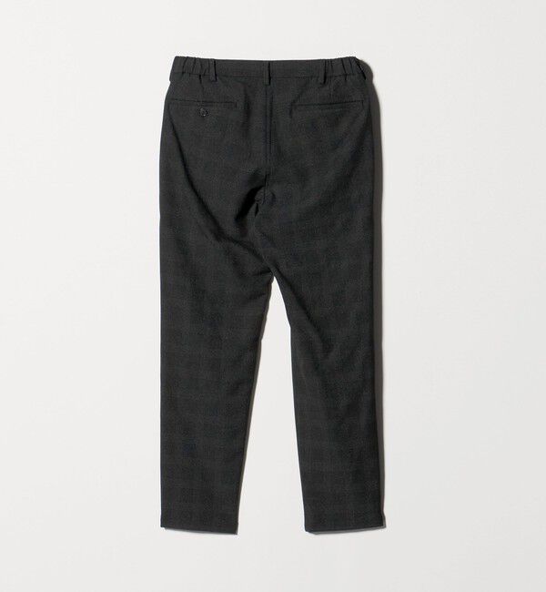 BEAUTY&YOUTH UNITED ARROWS「リサイクル ポリエステル 1プリーツ テーパード パンツ NO.3 セットアップ対応 ウォッシャブル」|チノ|