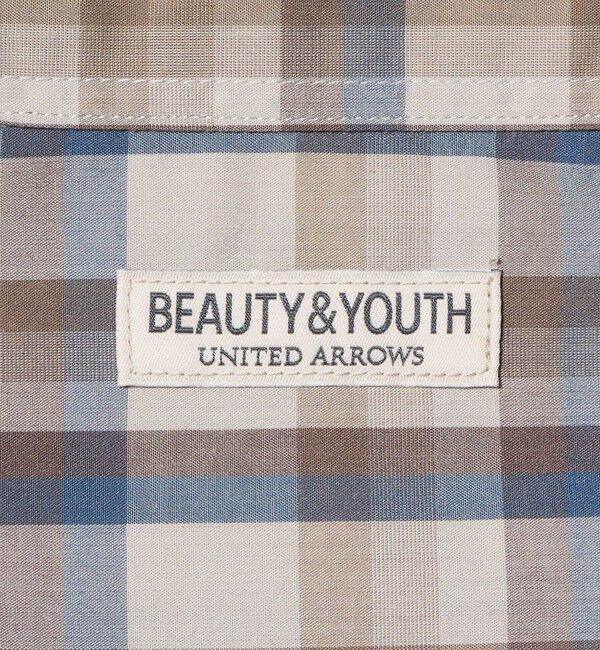 BEAUTY&YOUTH UNITED ARROWS「ファイン トラッド チェック レギュラー シャツ FORM型」|シャツ・ブラウス|
