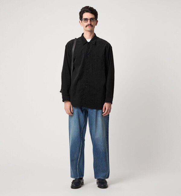 STEVEN ALAN「＜Steven Alan＞ マイクロ コーデュロイ オープンカラー オーバー シャツ」|シャツ・ブラウス|