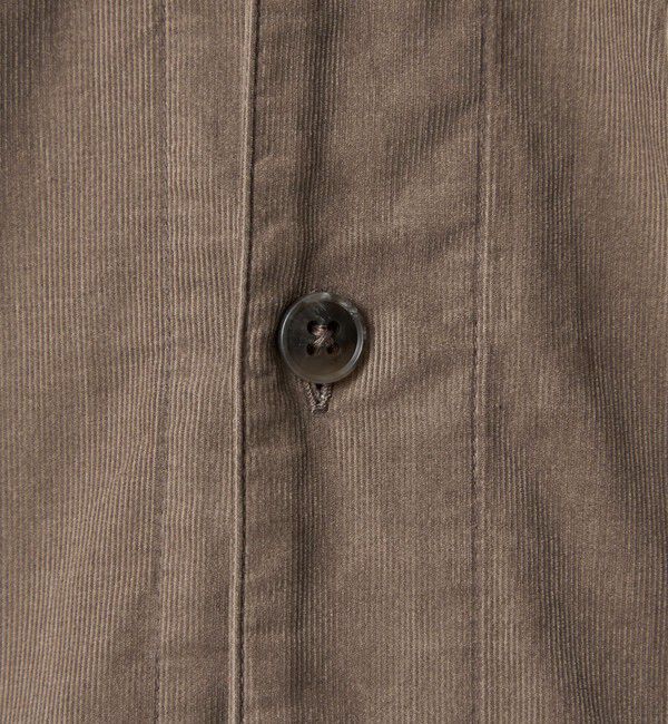 STEVEN ALAN「＜Steven Alan＞ マイクロ コーデュロイ オープンカラー オーバー シャツ」|シャツ・ブラウス|