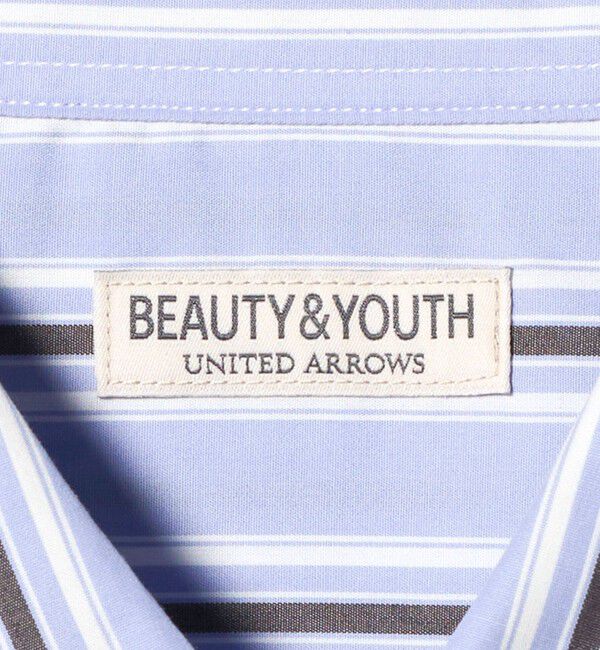 BEAUTY&YOUTH UNITED ARROWS「ネオ ピッチ ストライプ レギュラー シャツ FORM型」|シャツ・ブラウス|