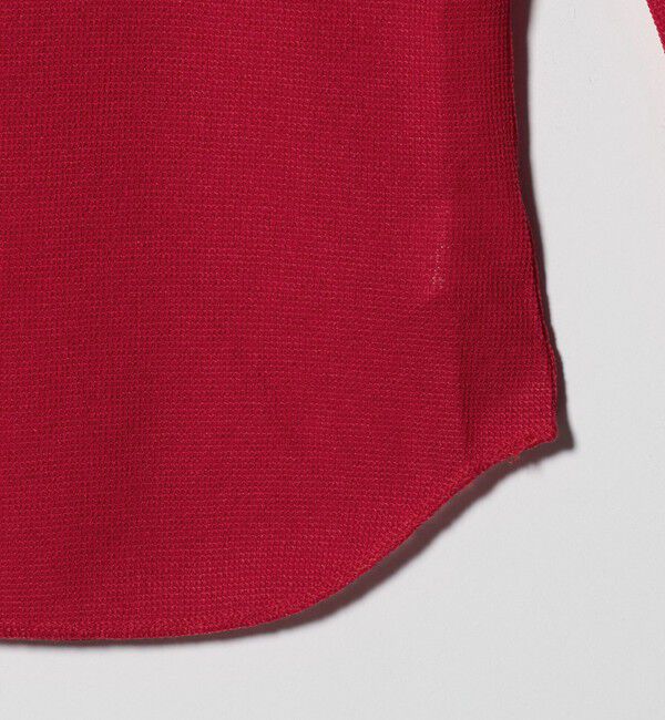 ATTISESSION「＜ATTISESSION＞ワッフル ローカットネック トップス」|Tシャツ・カットソー|