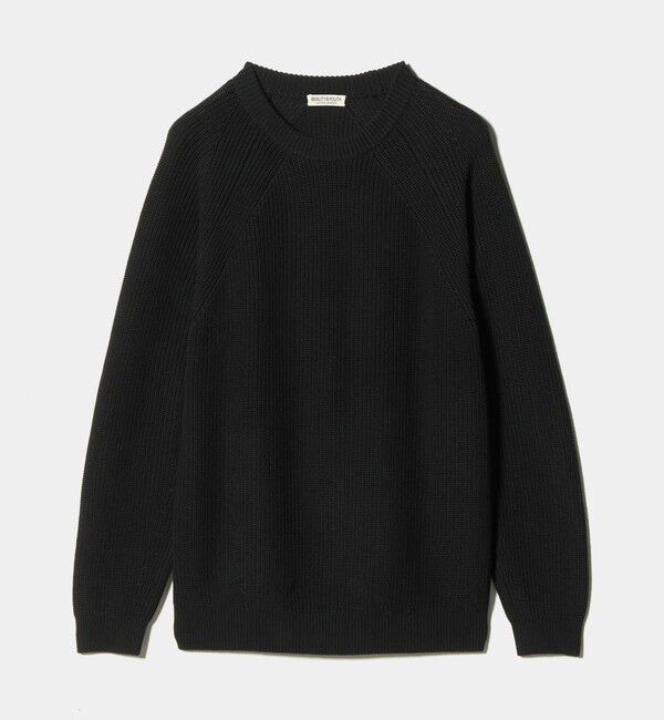 BEAUTY&YOUTH UNITED ARROWS「クリスプ アゼ スリーク クルーネック ニット」|ニット・セーター|