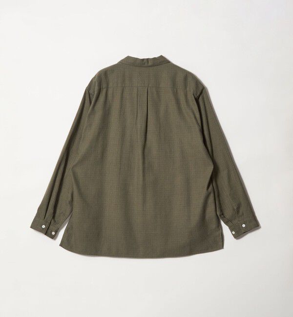 STEVEN ALAN「＜Steven Alan＞ ネル マイクロチェック オープンカラー シャツ BOX」|シャツ・ブラウス|