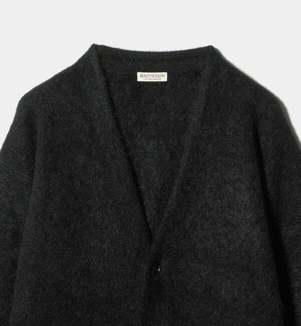 BEAUTY&YOUTH UNITED ARROWS「シャギー モヘヤ Vネック カーディガン」|カーディガン|