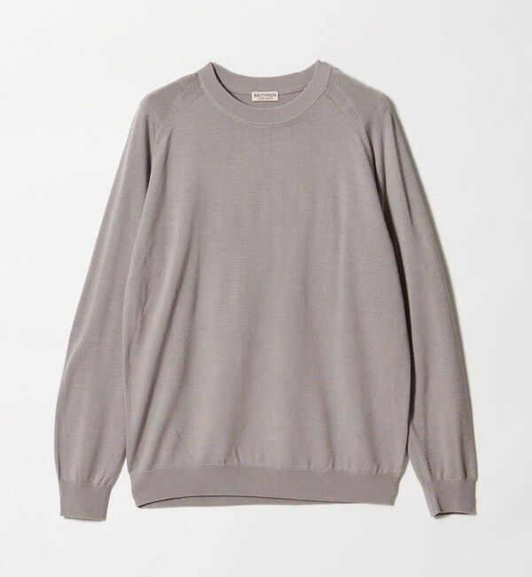 BEAUTY&YOUTH UNITED ARROWS「SUPER130 ウール クルーネック ニット ウォッシャブル」|ニット・セーター|