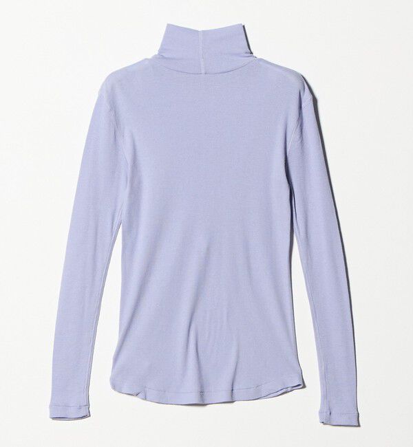 STEVEN ALAN「＜Steven Alan＞コットン シルク リブ タートルネック プルオーバー」|Tシャツ・カットソー|