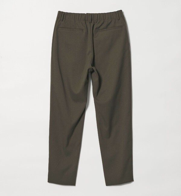BEAUTY&YOUTH UNITED ARROWS「エコフルフラン 1プリーツ テーパード パンツ NO.5 セットアップ対応」|チノ|