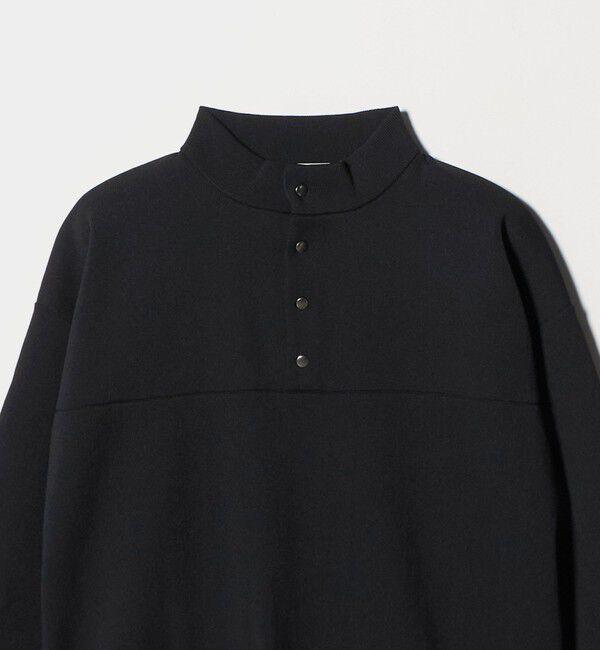 BEAUTY&YOUTH UNITED ARROWS「【WEB限定】ポリエステル スナップスタンドプルオーバー」|ニット・セーター|