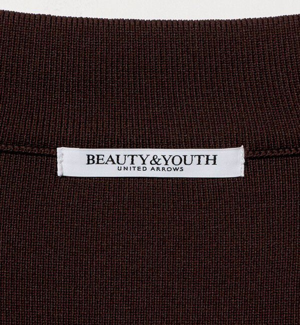 BEAUTY&YOUTH UNITED ARROWS「【WEB限定】ポリエステル スナップスタンドプルオーバー」|ニット・セーター|