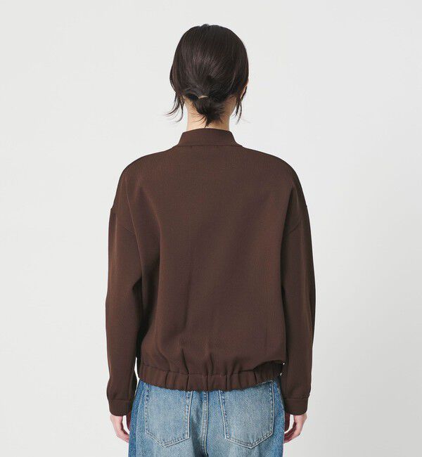 BEAUTY&YOUTH UNITED ARROWS「【WEB限定】ポリエステル スナップスタンドプルオーバー」|ニット・セーター|