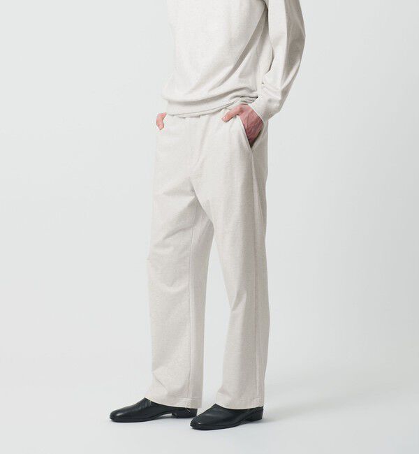 BEAUTY&YOUTH UNITED ARROWS「ヘビーガスコットン スウェット イージー パンツ NO.7」|チノ|